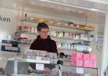 Gut besuchter Warenmarkt